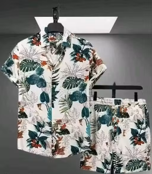 Stylish Printed Boxer Co-ords Mens