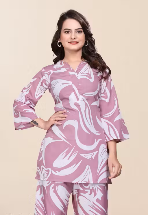 Crepe Women's Co-ord Set
