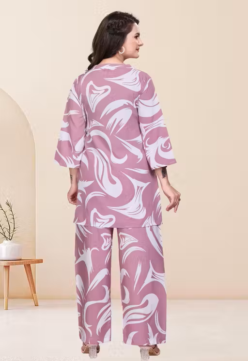 Crepe Women's Co-ord Set