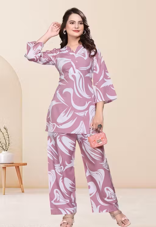 Crepe Women's Co-ord Set