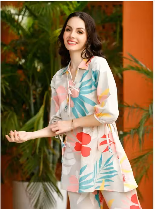 Colorful Women's Co-ord Set