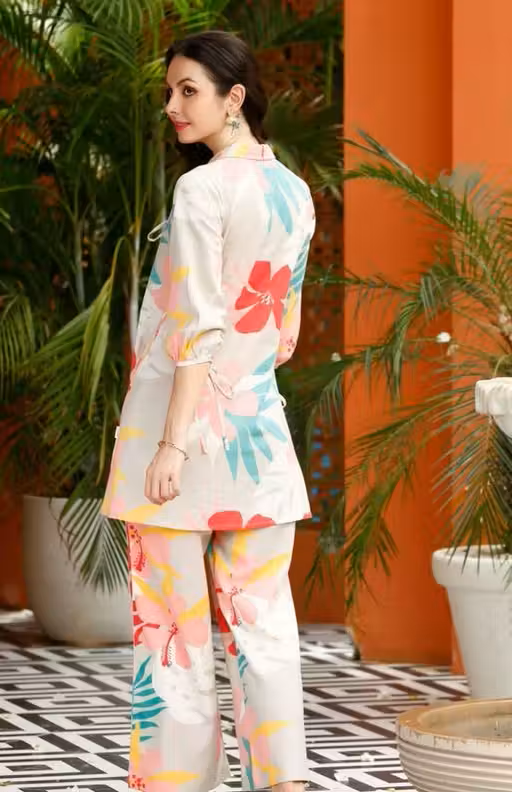 Colorful Women's Co-ord Set
