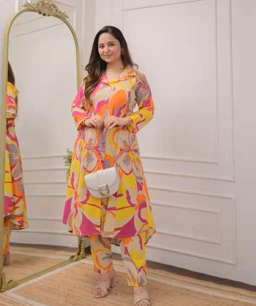 Printed Trendy Women's Co-ord Set