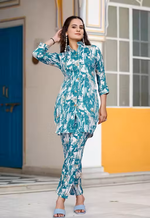 Printed Trendy Women's Co-ord Set