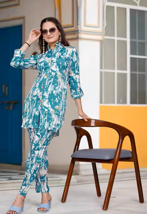 Printed Trendy Women's Co-ord Set