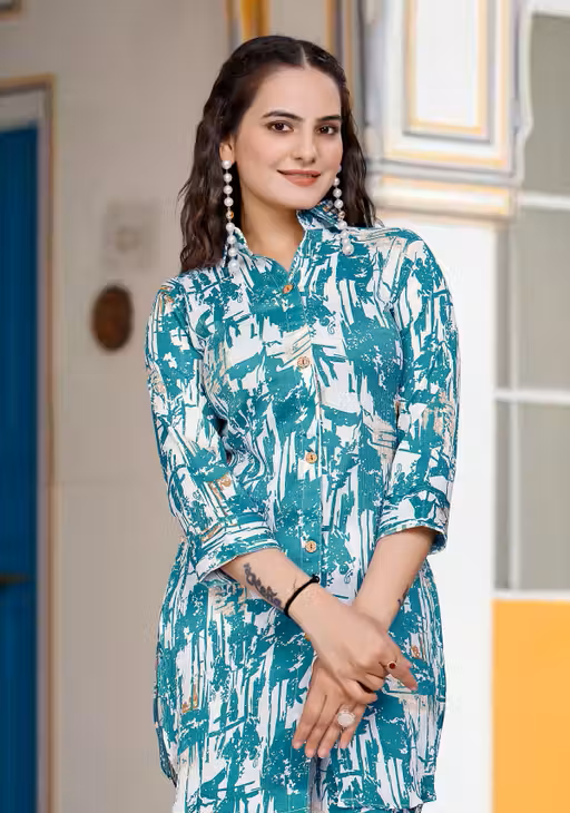 Printed Trendy Women's Co-ord Set