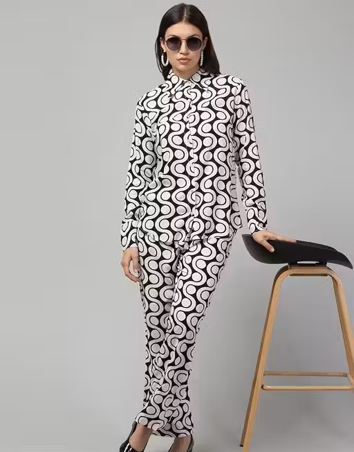 Printed Trendy Women's Co-ord Set