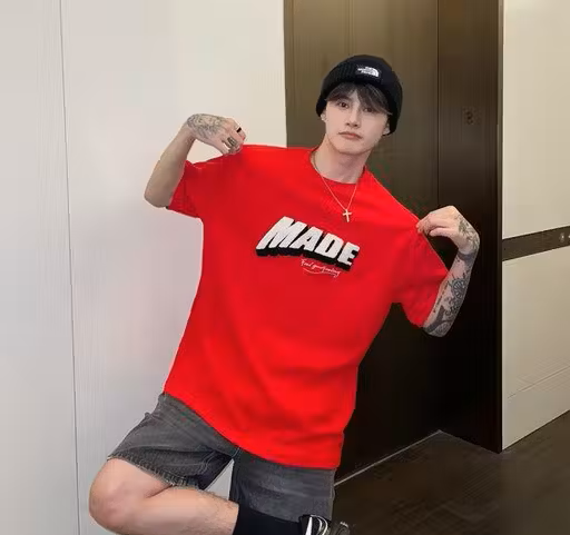 Made Red Oversized T-Shirt