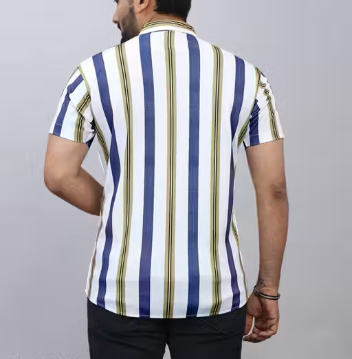Striped Stretchable Shirt
