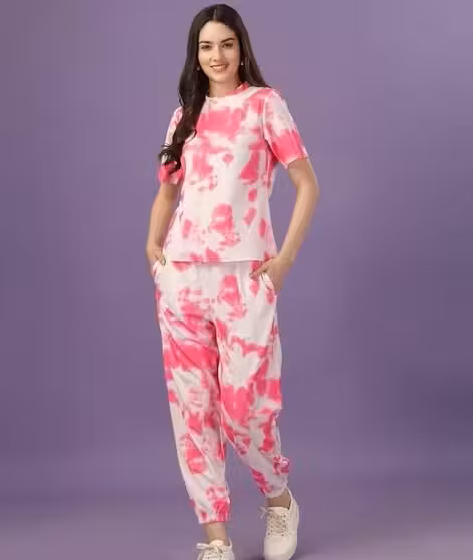 Floral Design Women's Co-ord Set