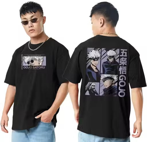 Black Oversized T-Shirt for Boys