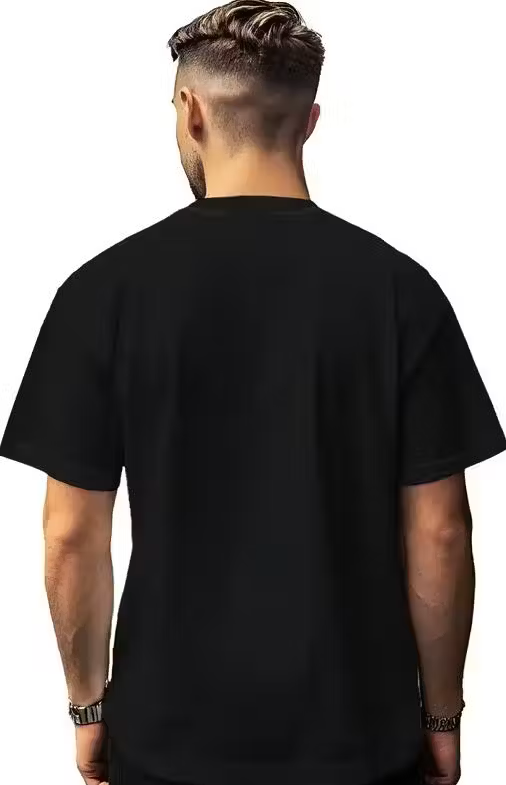 Los Angeles Black Oversized T-Shirt
