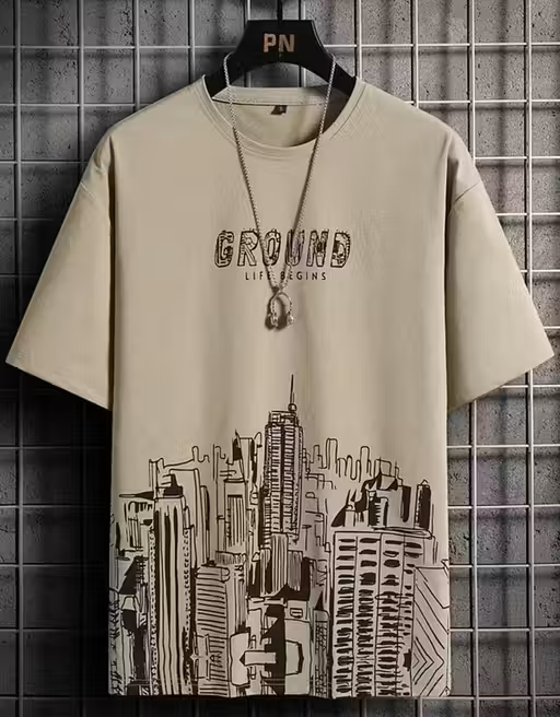 Printed Oversized T-Shirt