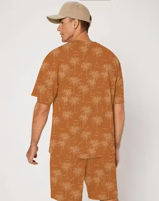 Printed Mens Co-ord Set