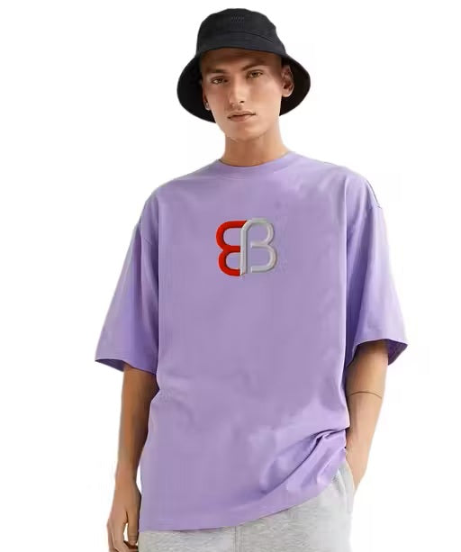 Lavender Oversized T-Shirt for Boys