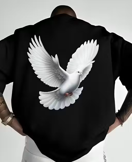 Love Yourself Black Oversized T-Shirt