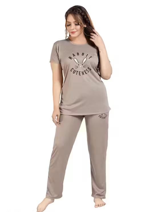 Comfort Women's Night Wear Co-ord Set