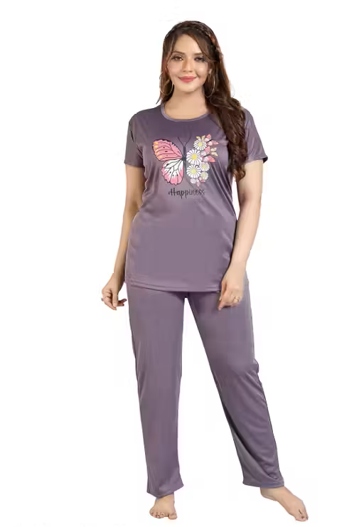 Comfort Women's Night Wear Co-ord Set