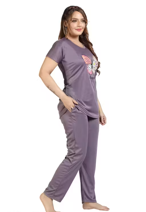 Comfort Women's Night Wear Co-ord Set