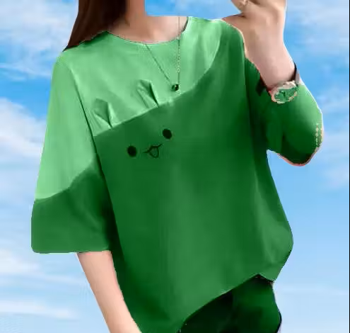Women's Oversized  Abstract T-shirt