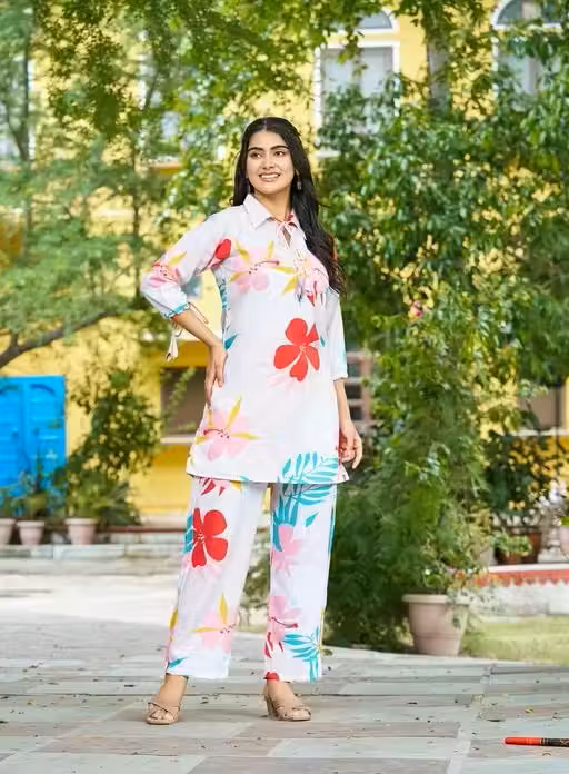 Crepe Women's Co-ord Set