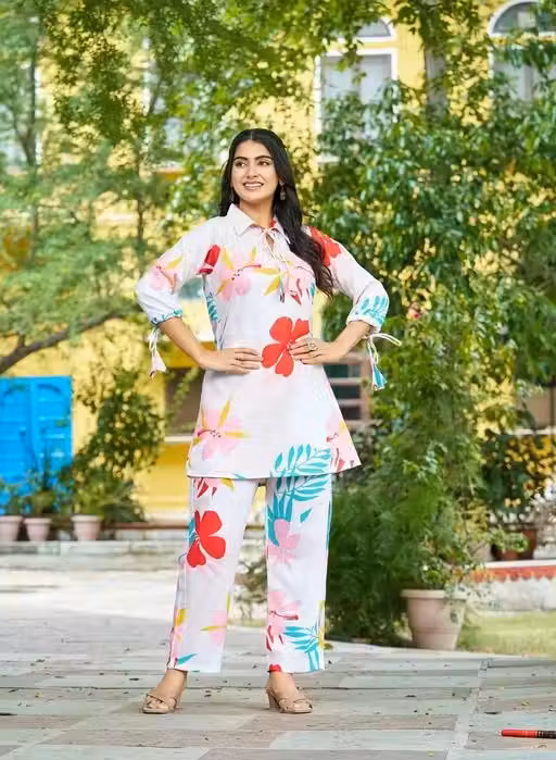 Crepe Women's Co-ord Set