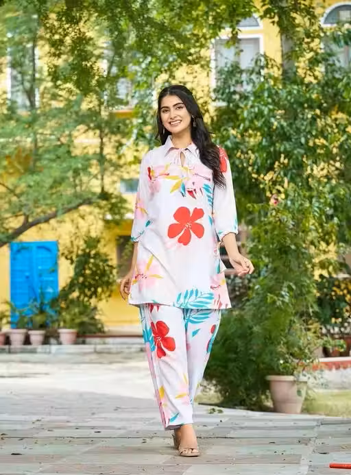 Crepe Women's Co-ord Set