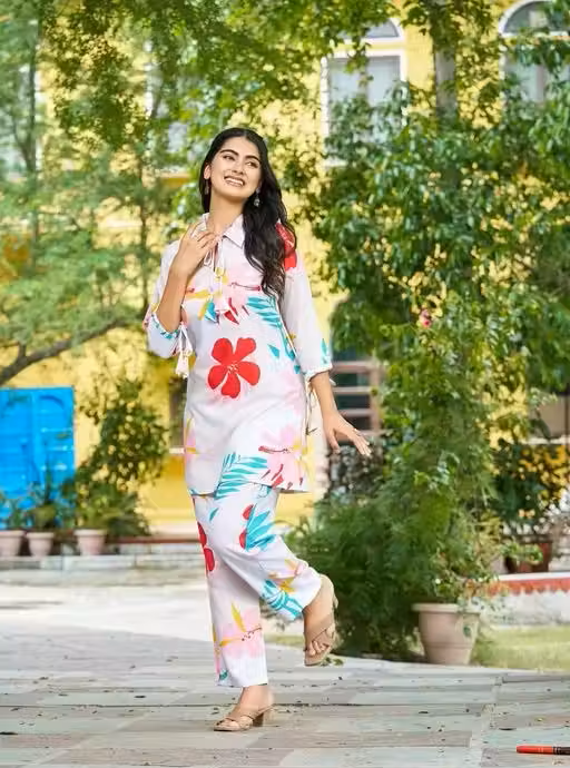 Crepe Women's Co-ord Set