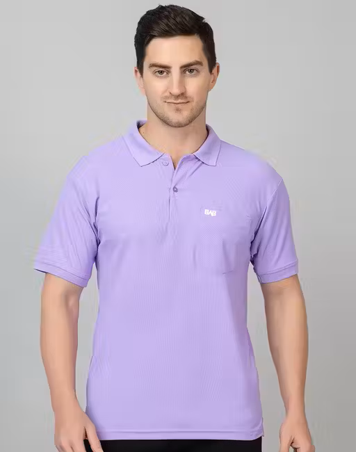 Comfy Lavender Polo Men's T-Shirt