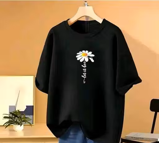 Flower Oversized T-Shirt Women