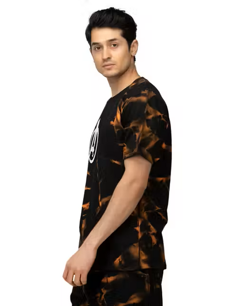 Avenger Black Mens Co-ord Set