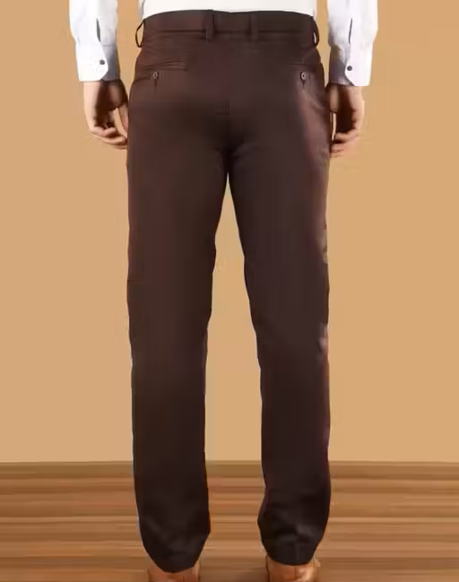 Coffee Men's Formal Trousers