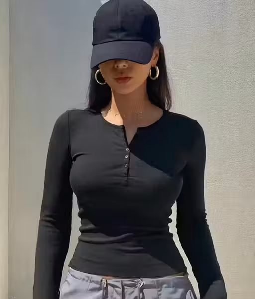 Trendy full sleeves top for women