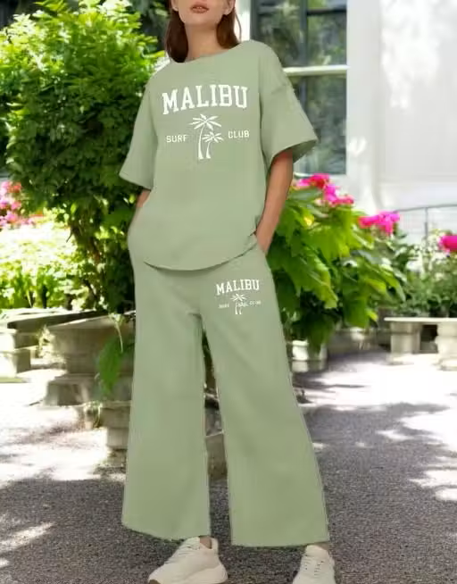 Premium Olive Green Womens Co-ord Set