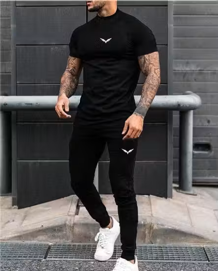 Premium Black Mens Co-ord Set