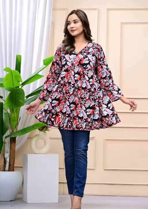 Luxe Floral Embroidery Lace Top
