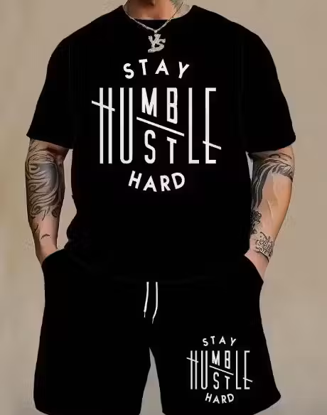 Trendy Boxer Mens Co-ord Set