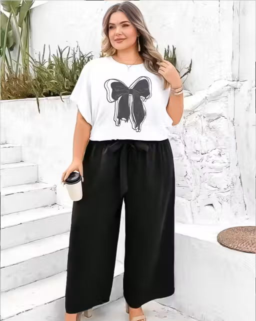 Premium Plus Size Women Co-ord Set