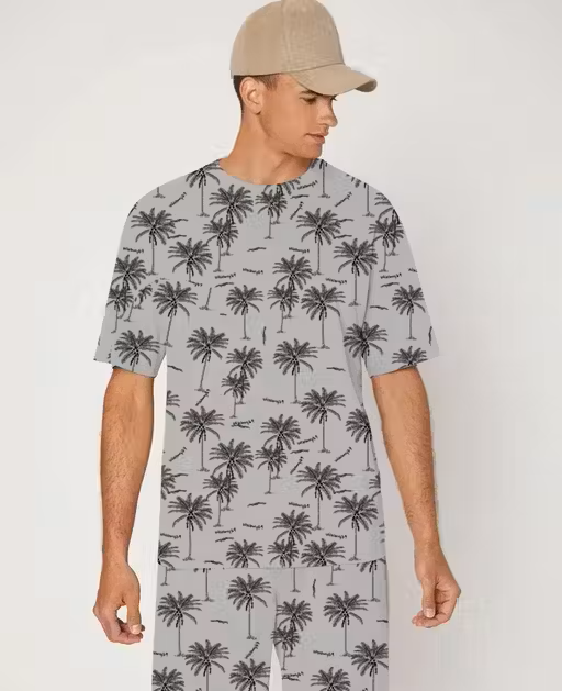 Printed Mens Co-ord Set