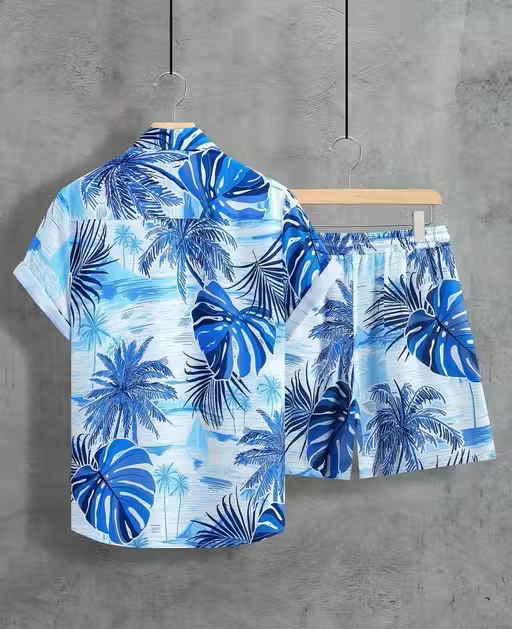 Stylish Printed Boxer Co-ords Mens