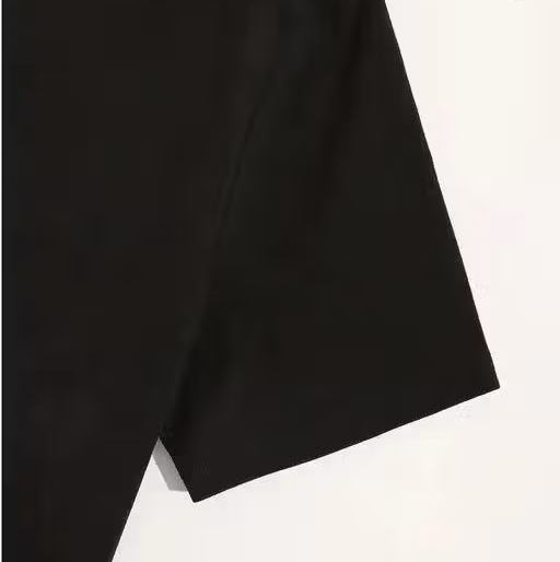 Women's Oversized Black T shirt