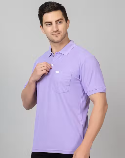 Comfy Lavender Polo Men's T-Shirt