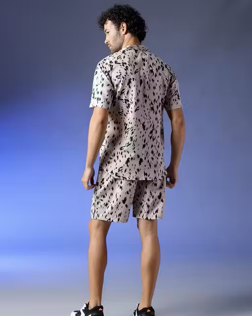Printed Boxer Co-ords Mens