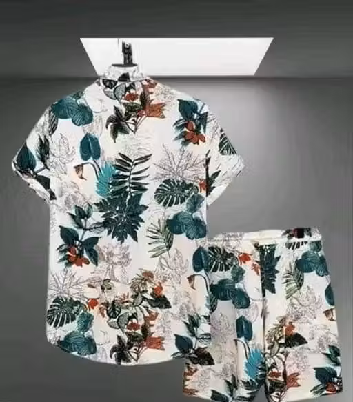 Stylish Printed Boxer Co-ords Mens