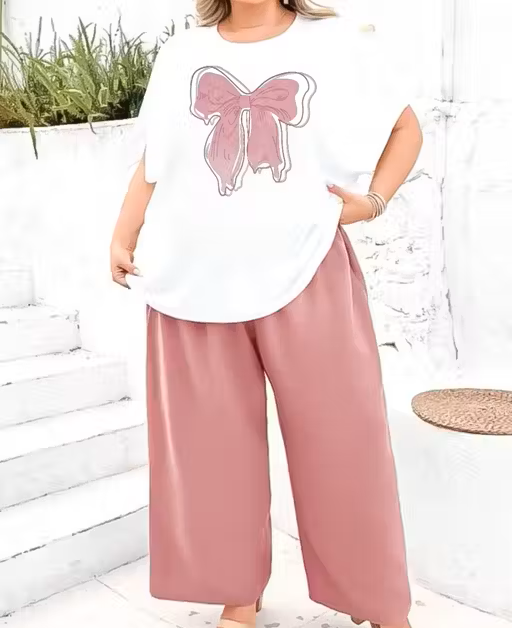 Premium Plus Size Women Co-ord Set